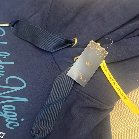 Disney Princess Holiday Magic In My Heart Size Large Long Hoodie sweatshirt New - Picture 5 of 12